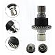 XBERSTAR RC Differential Kegelradsatz Getriebe für Hyper GO 1/14/1/16 H16H H16E H16P RC Differentialgetriebe Ersatzteile