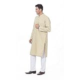 indische traditionelle Kurta Pyjama Baumwolle Stoff Männer Kurta Pyjama Set ethnische tragen Herren Kleid