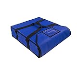 PizzaBag, Premium Pizza-Liefertasche für Lieferdienste (50 * 50 * 12 cm, Blau)