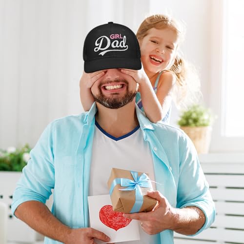 Image of Girl Dad Hat for Men,Girl Dad Gifts Fathers Day Birthday Christmas for Dad Trucker Hat Baseball Caps