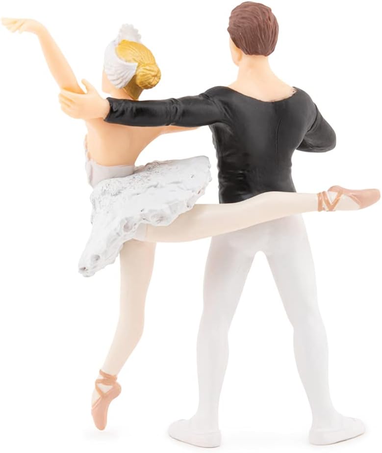 Papo - Realistic Ballerina and Her Dancer Figure - Ages 3+ - Enchanted World Collection - Creative Play Fairy World - Gift Idea Toy for Girls and Boys