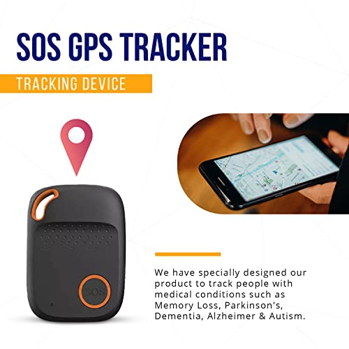 Seculife Kids Gps Tracker, Real-Time Tracking For Kids Ages 6+, Sos Button, 2-Way Speakerphone Safety Device For Kids - Special Needs, Autism, Down Syndrome (Kids & Seniors Gps Tracker Black) #TOP7