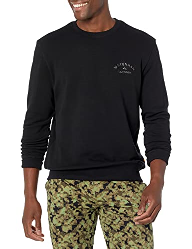 Sweat à capuche homme Quiksilver After Surf Crew pull-over polaire chaud