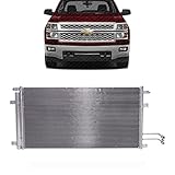 US AUTO PARTS PLUS New Front A/C Condenser Aluminum Core Direct Replacement For Chevrolet Silverado/GMC Sierra 1500 2014-2019 84537373 GM3030306