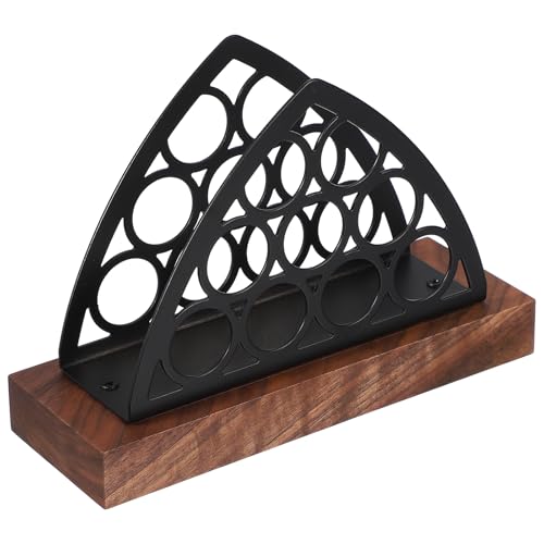 Distributeur de serviettes en métal triangulaire pour table de restaurant - 2