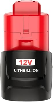 2pack-3000MAH for Milwaukee M10.8 Battery for 10.8V Cordless Tools 48-11-2402 48-11-2411 48-11-2401 be Current Milwaukee12V Battery