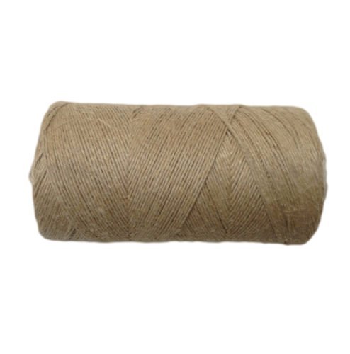 1 Spool Of 408 4 Ply (Hemp) Polished/Waxed Flax Twine/Sailmakers Twine 500 Gram Spool