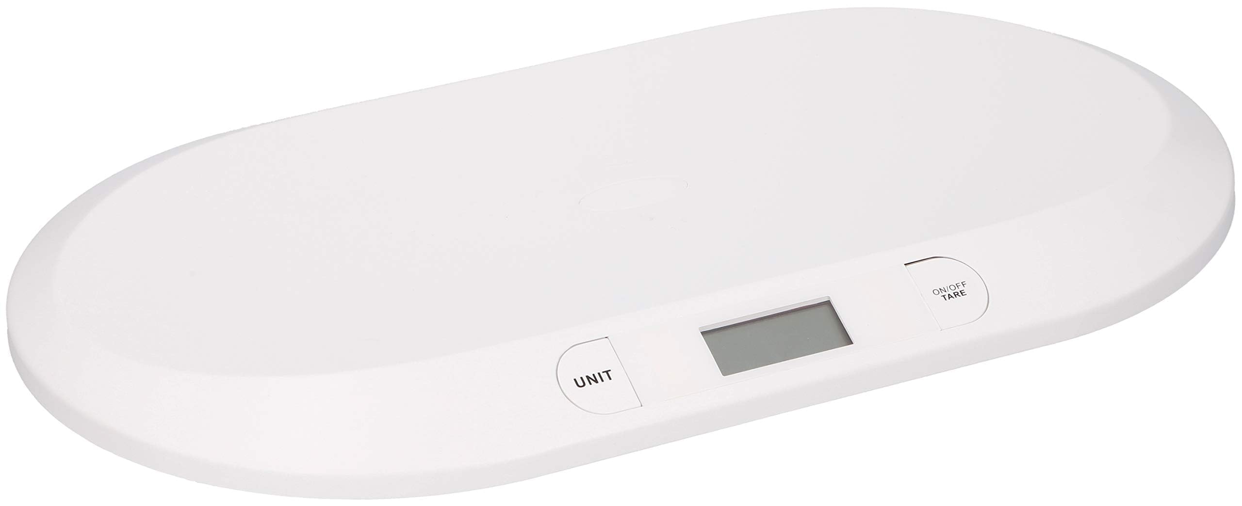 Grundig Bilancia Neonato Digitale - Precisione 10 Grammi - Max 20 Chili - Bilancia Pesapersone Digitale Funzione Tara - Neonato Accessori Utili Bilanciamo - Bianco