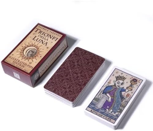 Miniatura 2 de Introscience Tarot de luna, tarot de meditación, baraja de tarot, cartas de oráculo, juego de mesa, tarjeta de adivinación, cartas de tarot (luna),