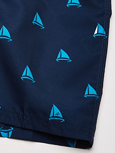 Image of Kanu Surf Boys' Dominica Floral Quick Dry Beach Board Shorts Swim Trunk
