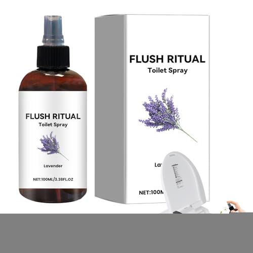 トイレ消臭スプレー 悪臭除去 | 便器用消臭剤 100ミリ | 消臭剤 無香料 家庭用 旅行用 寝室 ゴミ箱 飛行機 車内用 ペットトイレ