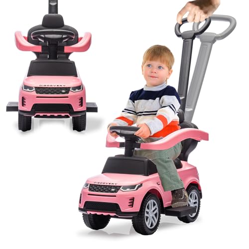 Porteur 3 en 1 avec barre de poussée Land Rover Discovery Jamara jouet enfant