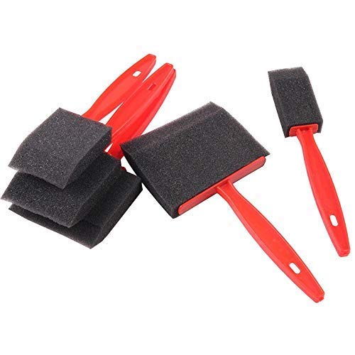KRYTONE�5PCS Paint Dabber Brush Handle Paint Brush Set Sponge Paint Brushes for Acrylic Painting DIY Drawing Supplies (Plastic)-image-26