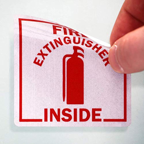 SmartSign Fire Extinguisher Inside Label | 2.75