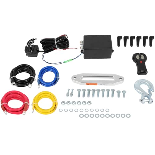 AUTOMUTO Winch Eléctrico ATV UTV 6000 Lbs Cuerda Sintética miniatura 7
