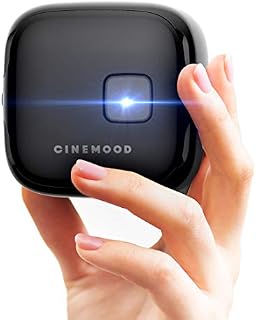 CINEMOOD 360 - First 360° Interactive Portable Projector with 360-DEGREE Videos, Interactive Motion