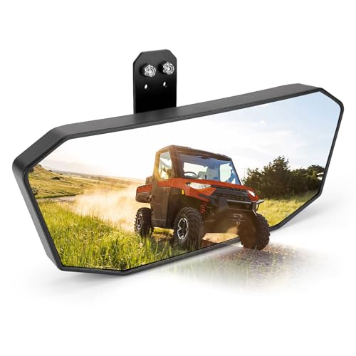 Rétroviseur UTV anti vibration Kemimoto pour Polaris Ranger 570 900 1000