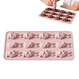 Süßigkeitenformen – leicht zu lösen, antihaftbeschichtet – -Silikon-Schokoladenform, für...