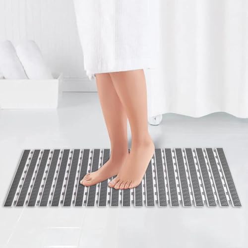 Buy Home Cloud Premium Comfy Shower Mat with Suction Cups and Drain