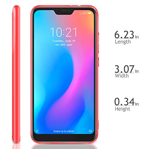 AROYI 9pcs Cover Xiaomi Mi A2 Lite Custodia TPU