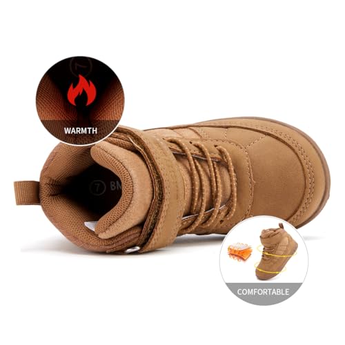 BMCiTYBM Toddler Snow Boots Boys Girls Winter Waterproof Shoes Cold Weather Outdoor4