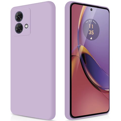 GiiYoon Case Compatible with Motorola Moto G84, Silky-Soft Touch Full-Body Protective Phone Silicone Case