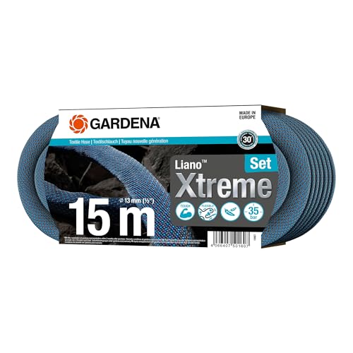 GAR 1x Liano™ Xtreme 15 m, 1x 18300, 1x 18225/18264, 1x 18220, 1x Liano™ Waterstop, 1x Liano™ Hose Connector