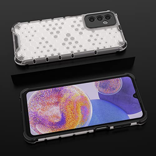 Image of Glasgow Back Case Cover Designed for Samsung Galaxy F23 5G / M23 5G - Transparent