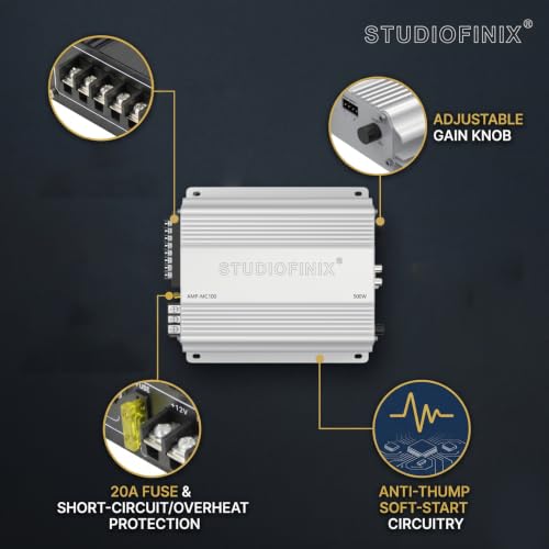 STUDIOFINIX 4-Channel Marine Amp