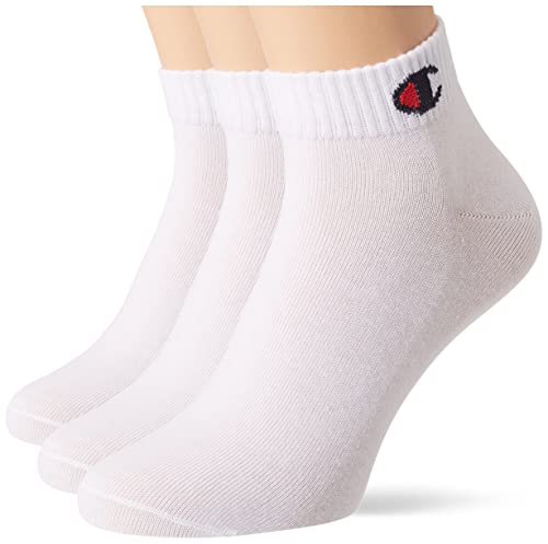 Chaussettes Champion enfant avec finitions durables blanches 27-30