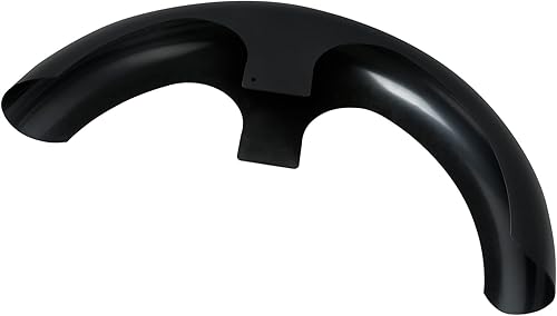 Miniatura 5 de SLMOTO Guardabarros delantero de motocicleta negro brillante de 30 pulgadas para Harley Touring Road King Road Glide Electra Glide Street Glide