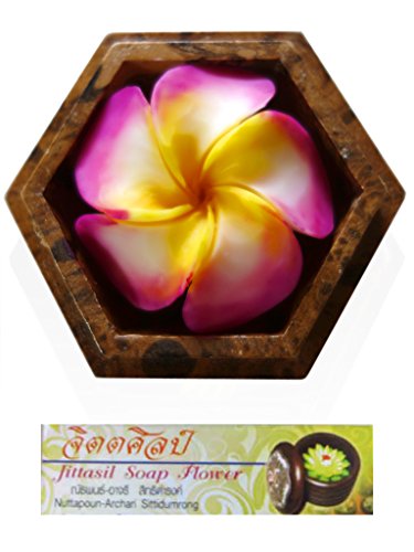 Jittasil Thai Hand-Carved Soap Flower, 4