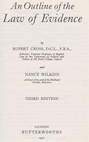 Outline of the Law of Evidence 0406570639 Book Cover