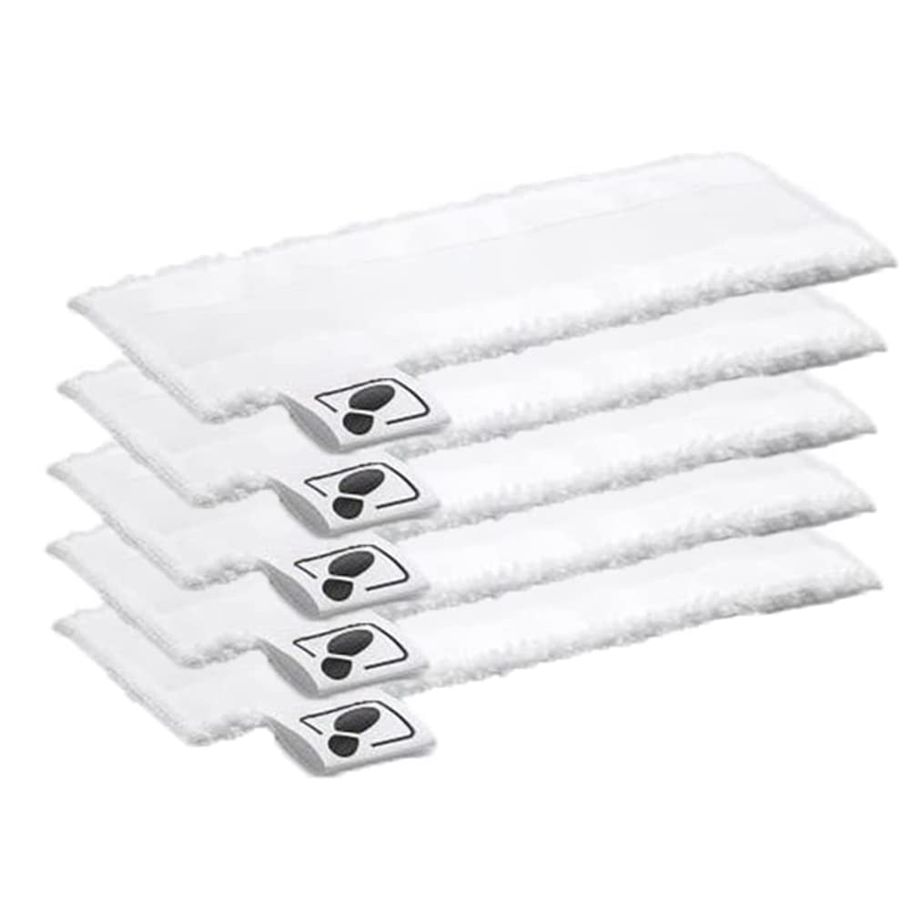 CTRLZS 5PCS Microfibre Cloth Cover Pads for EasyFix SC2 SC3 SC4 SC5 Steam Cleaner