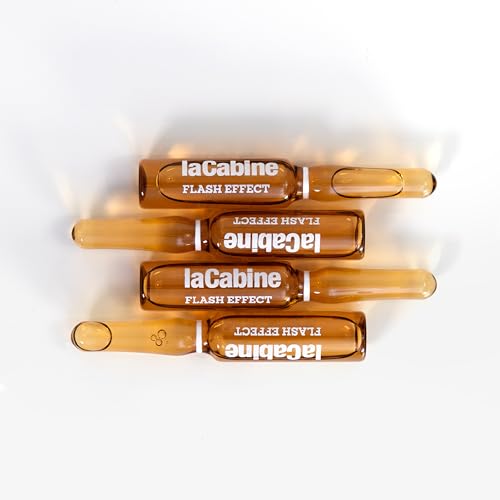 laCabine Ampollas Flash Effect 10x2ml | Sérum Facial Efecto Lifting en 1 Minuto | Fija Maquillaje 8h | Reafirma y Alisa la Piel | Anti-fatiga con Taurina Vegetal - imagen 6