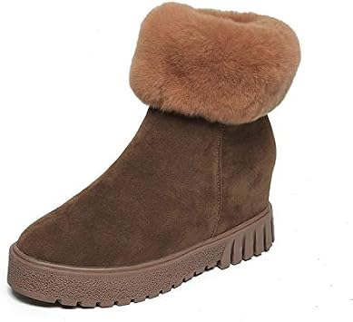 Amazon.com: Botas de nieve de peluche largo de la mejor calidad de Hah para  mujer, zapatos de invierno para mujer, botas de tobillo acolchadas para  equitación : Ropa, Zapatos y Joyería