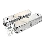 Assault Racing Products A6171 for Small Block Ford Polished Aluminum Tall Valve Covers SBF 289 302 351W 5.0L