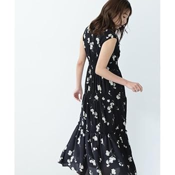 【RALPH LAUREN】花柄 ベルト付き Vネック ティアードワンピース 楽天市場】ロング ティアード ワンピース 小花柄 ネックギャザー
