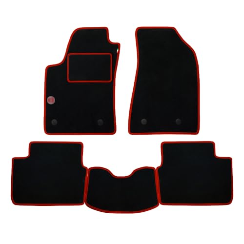 Il profilo del tappeto è bordato con nastro in tessuto, disponibile in diversi colori.