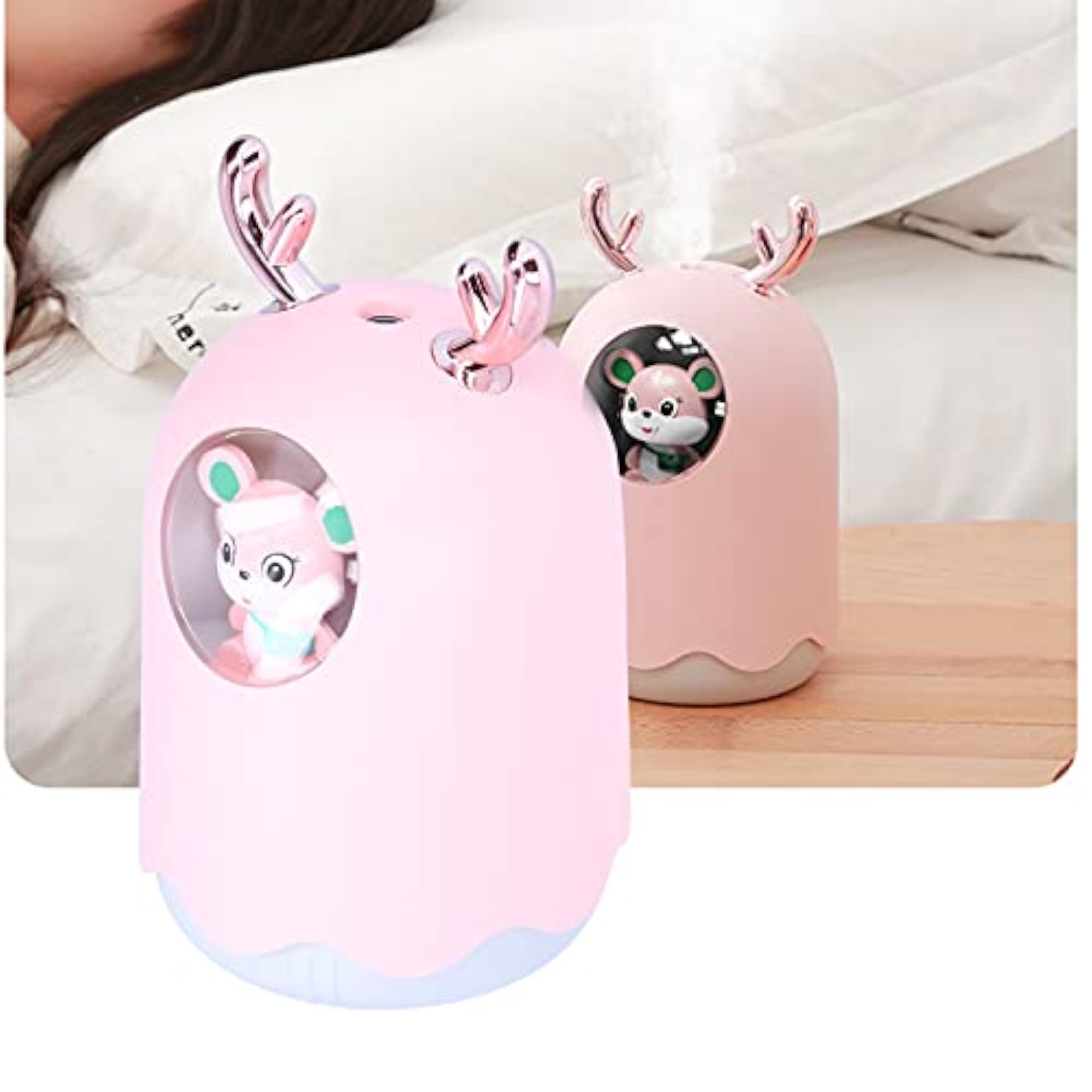 Adjustable Nano Fine Mist Air Humidifier with Night Light