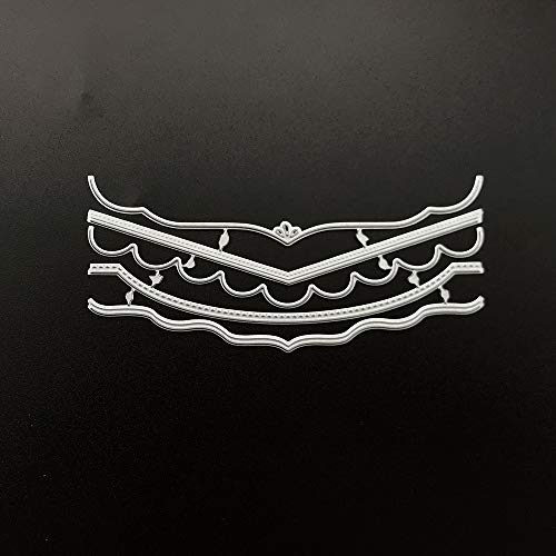 20 Pcs Carbon Steel Embossing Cutting Dies Stencils Scrapbooking Dies Cuts for DIY Albums,Crafts, New Year/Wedding/Valentine\'s/Present/Greeting Cards Making - Thumbnail 3