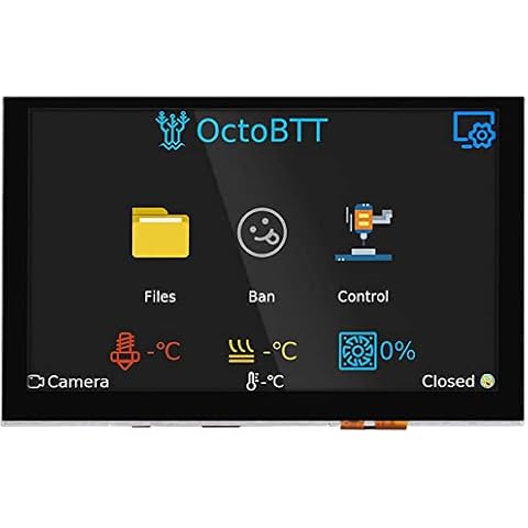 BIGTREETECH PI TFT50 V2.0 LCD Capacitive Touch Screen,Supports DSI Display Interface Direct Drive and 5 Points Touch Cover