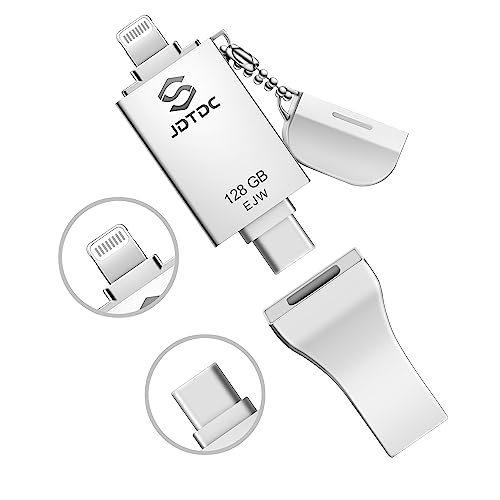 Amazon.co.jp: iPhone USBメモリ128GB【Apple MFi認証・実容量保証】3