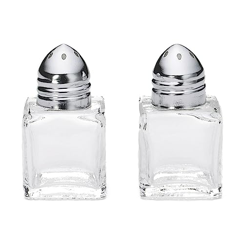 TableCraft 30S&P Cube 0.5 Oz. Salt and Pepper Shaker - 24 / CS