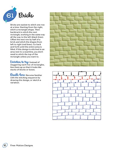 99 Machine-Quilting Designs: Ideas & Options for Walking-Foot & Free-Motion Quilting - Thumbnail 3