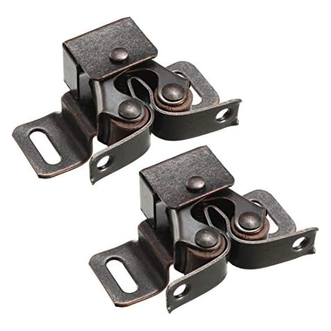 sourcing map Retro Cabinet Door Roller Catch Cover