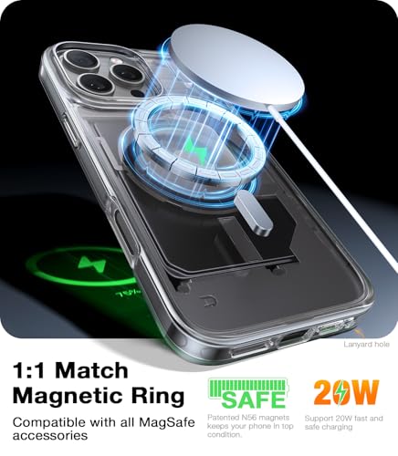 TORRAS for iPhone 16 Pro Max Case with MagSafe, 12FT Military Shockproof, 20W Safe & Fast Charging - Image 2