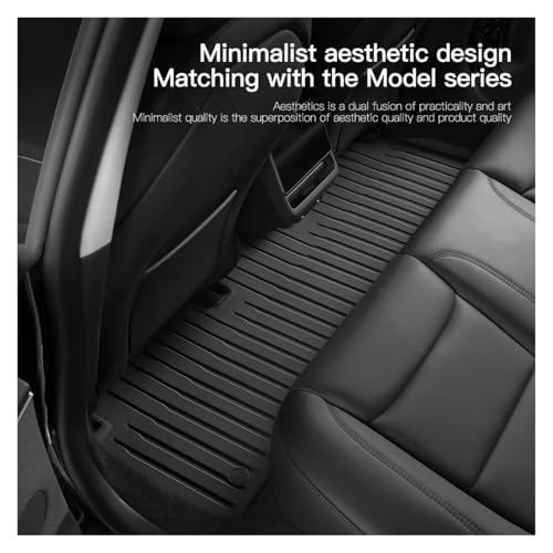 Tapis de sol pour Tesla Model 3 coffre bagages tapis auto TPE Highland