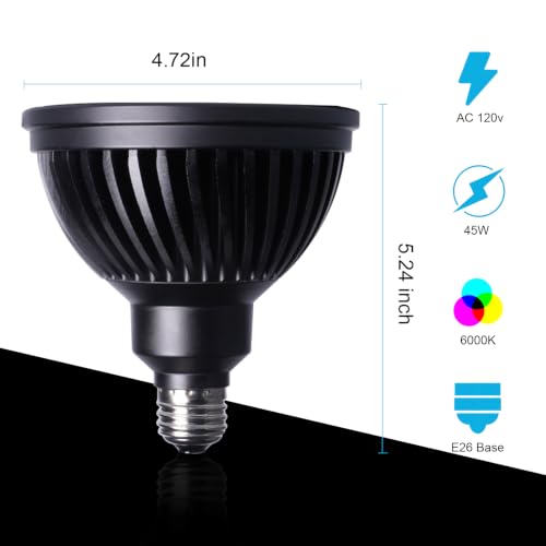 LED Pool Light Bulb,45W Replaces Up To 200-600W,120V 6000K Daylight White by Wiyifada - Used condition - Image 4