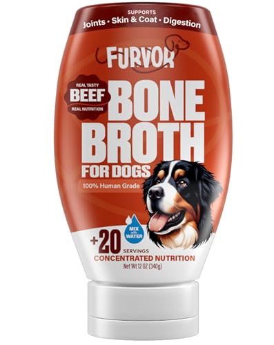Beef Bone Broth Concentrate for Dogs (12 oz)